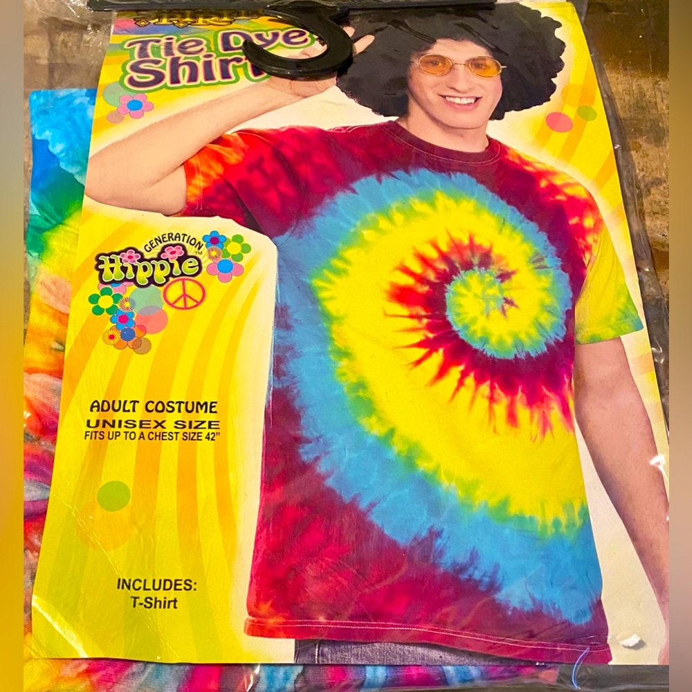 Hippie Tie Dye Shirt Costume
